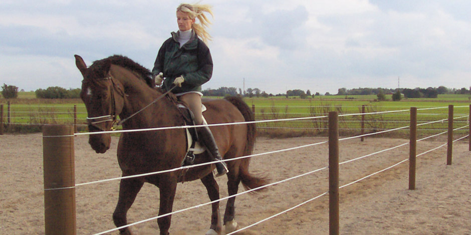 Ridebaner og roundpens